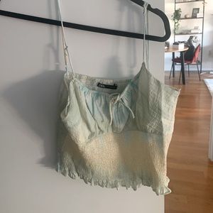 Zara babydoll summer top